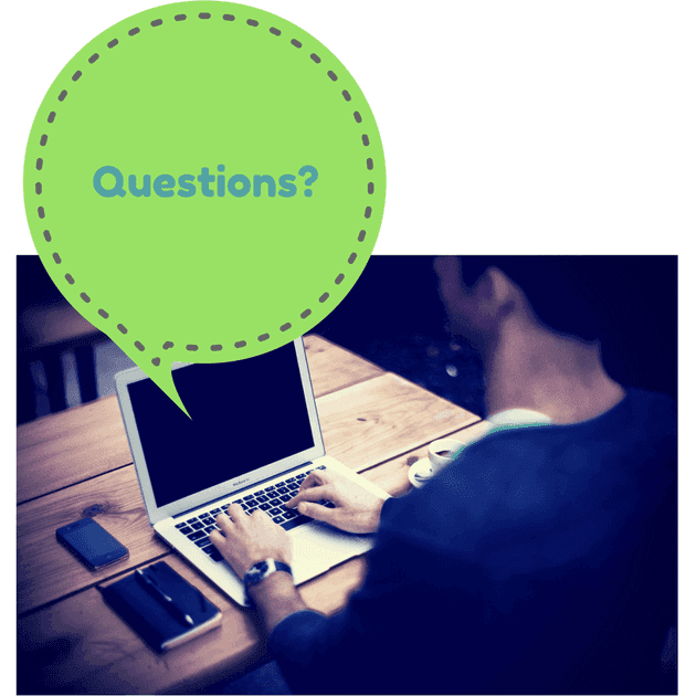 Reader question and answer and bubble